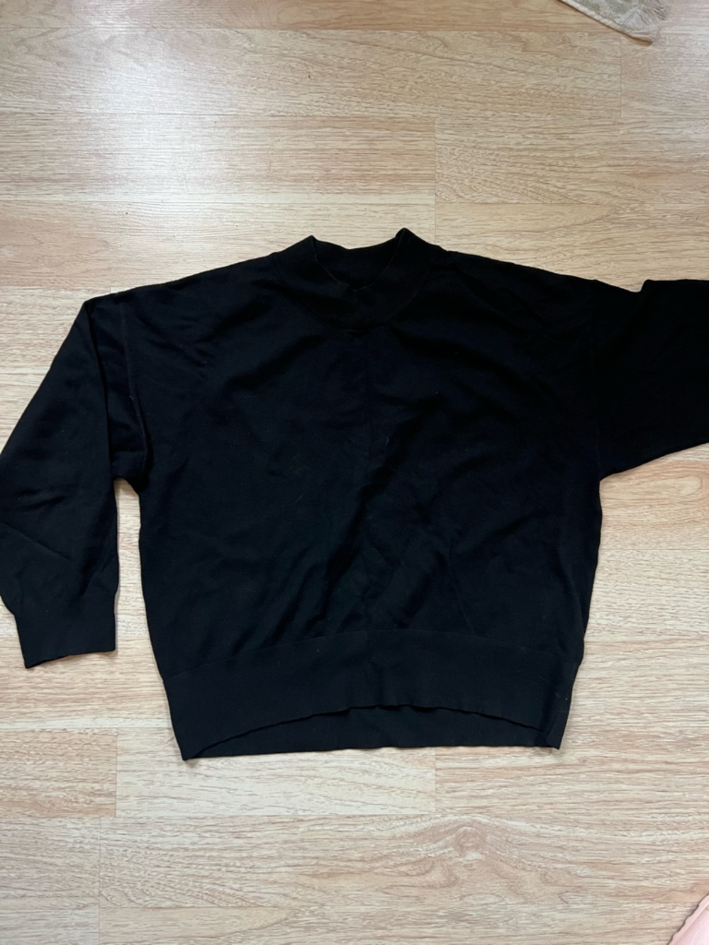 Classic Black Tunic Sweater